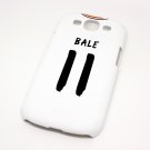 Real Madrid FC Bale Football Shirt Style Mobile Phone Cover Case for  Samsung Galaxy S3- Non Fade, Hard Wearing R