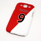 Monaco FC Falcao Football Shirt Style Mobile Phone Cover Case for  Samsung Galaxy S3- Non Fade, Hard Wearing Rubb