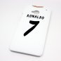 Real Madrid FC Ronaldo Football Shirt Style Mobile Phone Cover Case for  HTC One M7- Non Fade, Hard Wearing Rubbe