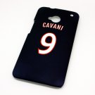 Paris Saint Germain Cavani Football Shirt Style Mobile Phone Cover Case for  HTC One M7- Non Fade, Hard Wearing R