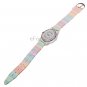 Rainbow Pattern Cartoon Style Three Degrees of Waterproof Japan Quartz Watch