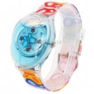 Butterflies Pattern Blisters Series Three Degrees of Waterproof Japan Quartz