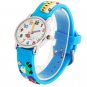 3D Cars Pattern Cartoon Style Three Degrees of Waterproof Japan Quartz Watch