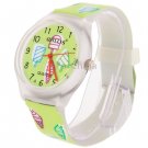 Ice-cream Pattern Cartoon Style Three Degrees of Waterproof Japan Quartz Watch