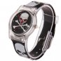 Skull Heads Pattern Cartoon Style Three Degrees of Waterproof Japan Quartz Watch