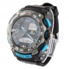 Dual Display watch Digital Watch / Sport Watch (Baby Blue)