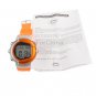 Plastic Digital Watch with Pulse Calculating Calories Burned Function (Orange)