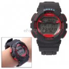 OREEX Student Fashion for Men and Women Electronic Watches (Red)