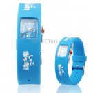 Chewing Gum Watch Jelly Form Anionic Quartz Watch (Blue)