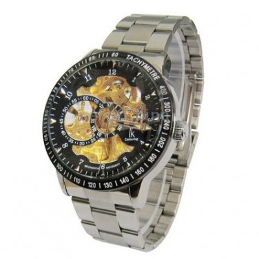 Water Resistant Full Automatic Skeleton Watch