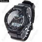 Digital Watch New 50M Waterproof Silicone Quartz Analog Timepiece ALIKE Fashion Black