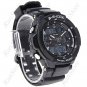 Digital Watch New 50M Waterproof Silicone Quartz Analog Timepiece ALIKE Fashion Black