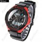 Digital Watch New 50M Waterproof Silicone Quartz Analog Timepiece ALIKE Fashion Red