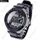 Digital Watch New 50M Waterproof Silicone Quartz Analog Timepiece ALIKE Fashion Silver