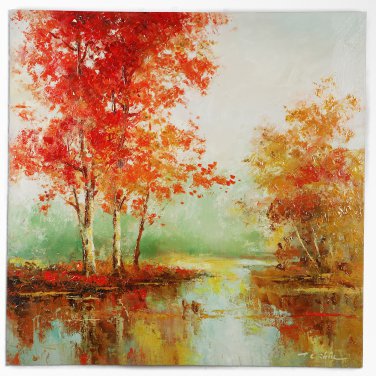 AUTUMNS GRACE II 40"x40"