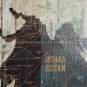 OLD WORLD MAP BLUE 46"x26"