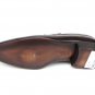 Paul Parkman Men's Loafer Bronze Hand Painted Shoes (ID#012)