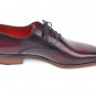 Paul Parkman Men's Plain Toe Oxfords Purple Shoes (ID#019)