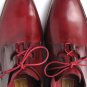 Paul Parkman Men's Ghillie Lacing Side Handsewn Dress Shoes (ID#022)