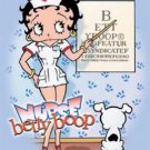 Lot Of 4 Betty Boop Nurse Fabric Panel Quilt Squares