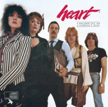 Heart - Greatest Hits/Live - CD album 1980