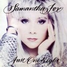 Samantha Fox - Just One Night -  UK CD album 1991