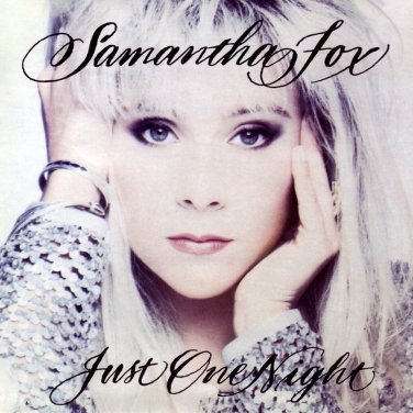 Samantha Fox - Just One Night -  UK CD album 1991