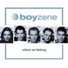 Boyzone - Where We Belong - UK CD album 1998