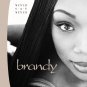 Brandy - Never Say Never - UK CD album 1998