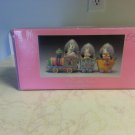 Easter avenue waterglobe train bunny