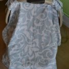 Blue & White Carseat Canopy