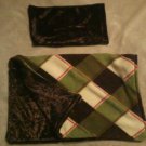 Brown Plaid Diaper Bag Accessories-boy