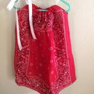 Red Hankie Dress