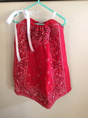 Red Hankie Dress