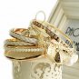 Stacking braclet leather pearl heart charm