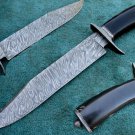 One Of a Kind Astonishing Custom Hand Made Marvelous Damascus Steel Hunting Knife (HK-283