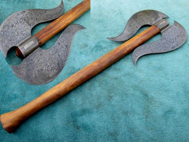 Astonishing Custom Hand Made Marvelous Damascus Steel AXE (HK-279)