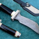 Astonishing Custom Hand Made Damascus Steel Hunting Knife (HK-263-2)
