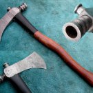 Astonishing Custom Hand Made Marvelous Damascus Steel AXE (HK-271)