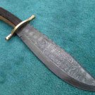 Astonishing Custom Hand Made Marvelous Damascus Steel Bowie (HK-116)