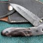 HANDMADE CUSTOM MANUFACTURED BEAUTIFUL DAMASCUS STEEL POCKET KNIFE (HK-453