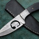BEAUTIFUL CUSTOM MADE HANDMADE DAMASCUS STEEL FULL TANG KNIFE  (HK-252-11)
