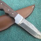 CUSTOM MADE HANDMADE BEAUTIFUL WCHSK  DAMASCUS STEEL HUNTING KNIFE  (HK-179)