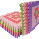 Girls Tadpoles Cats, Dogs, Flowers Baby Nursery Playroom Mat