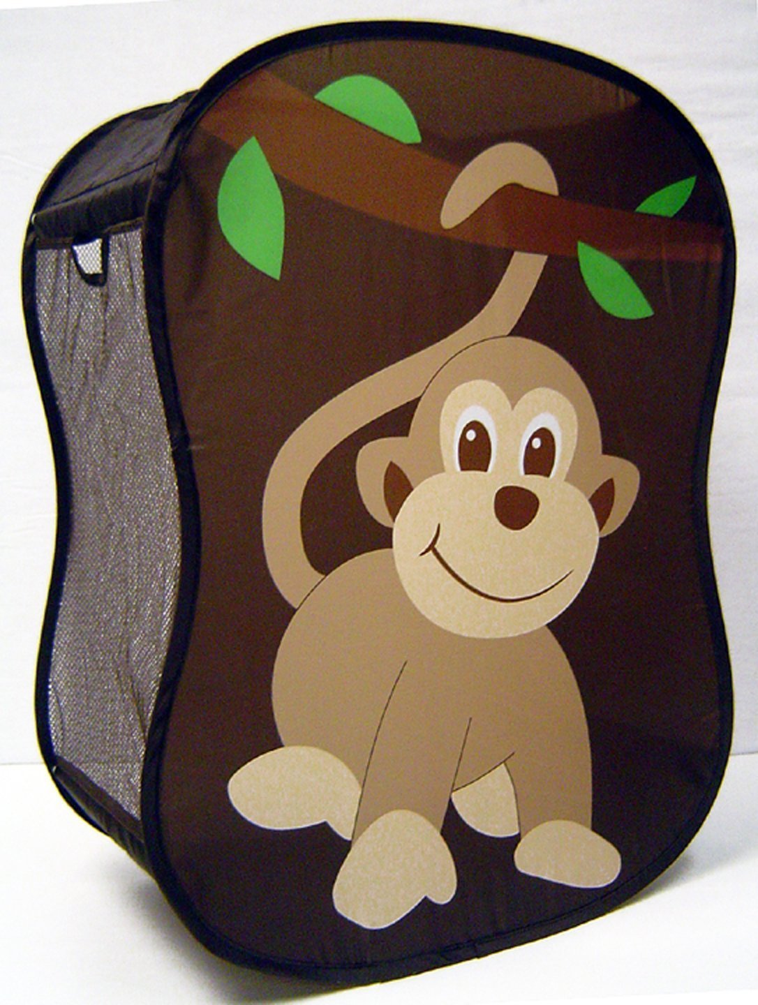 Starting Small Novelty Monkey Laundry Hamper, Baby Nursery, Brown