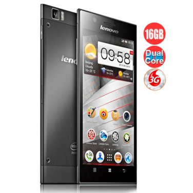 LENOVO K900 UNLOCKED  5.5 Inch Android 4.2 Dual Core Intel Atom 2.0GHz with 2GB RAM/16GB ROM
