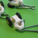 Replacement Railed Wheeled Plastic Hooks Hangers Pergola Marquees for Pergola Cover
