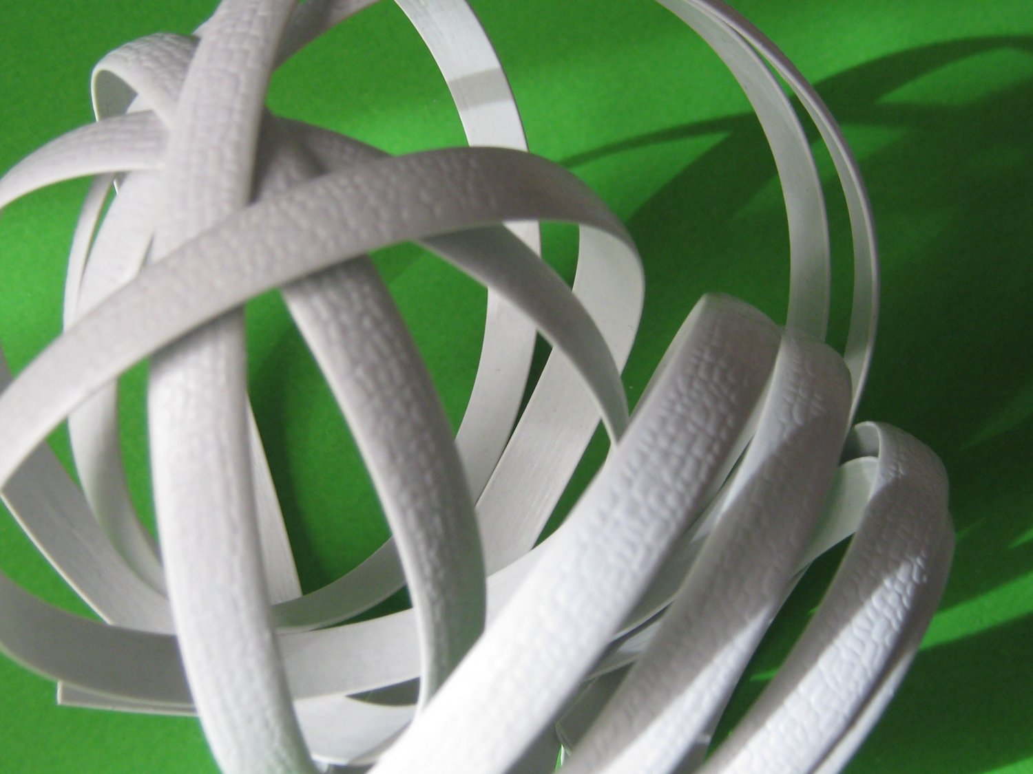 Replacement WHITE Strip Wicker Flat Strip Rattan Material Repair Furniture