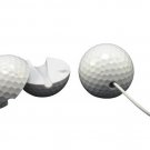 Cord Buddy "Sport" Charger Cord Holder, Golf Ball, White