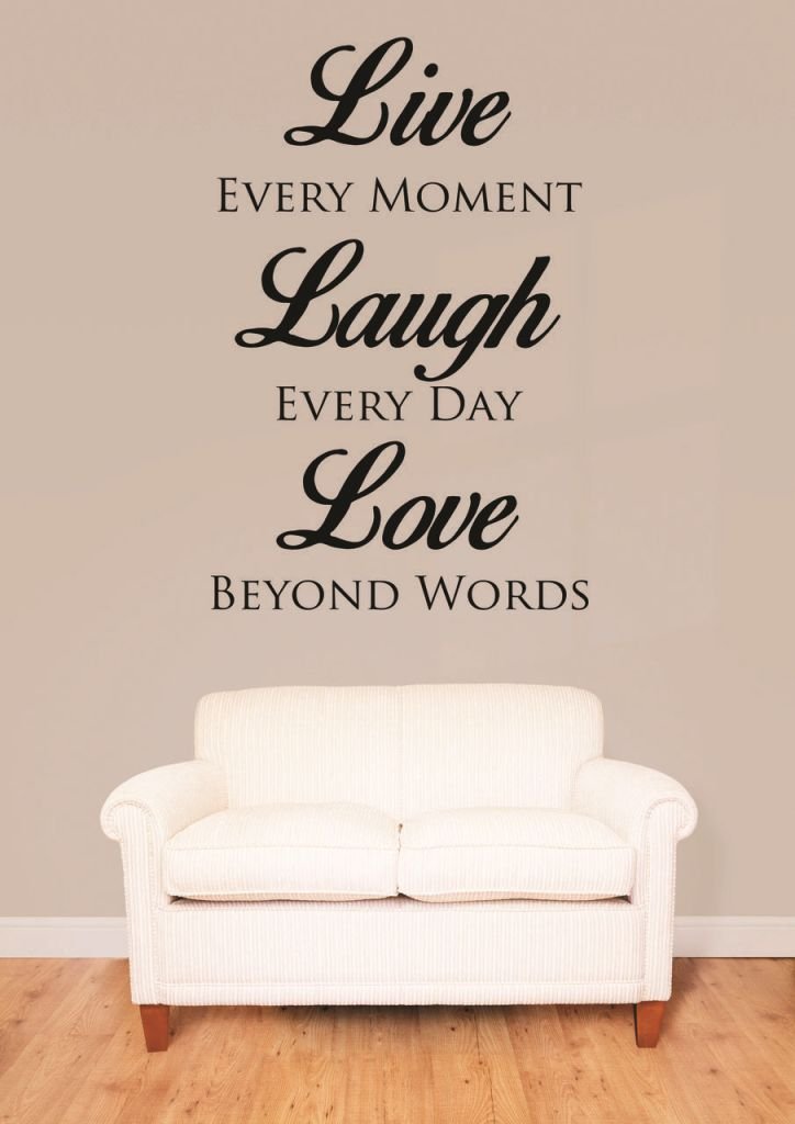 Live, Laugh, Love Wall Decal